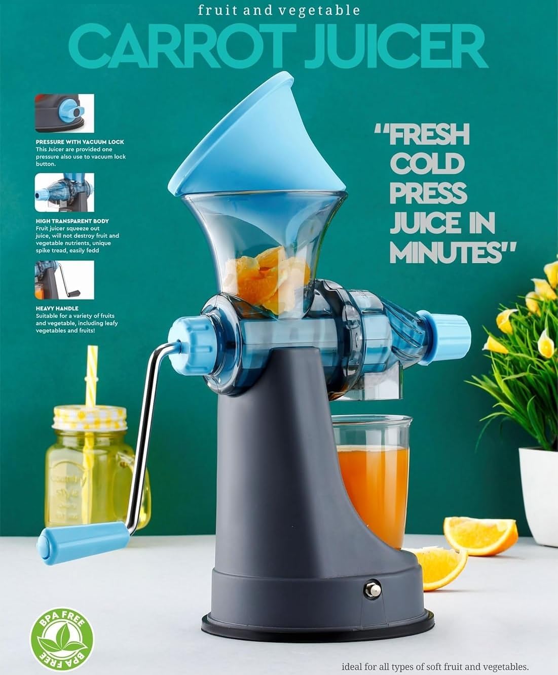 Juicer-Fruit and Vegetable Juicer Nano or Mini Juicer